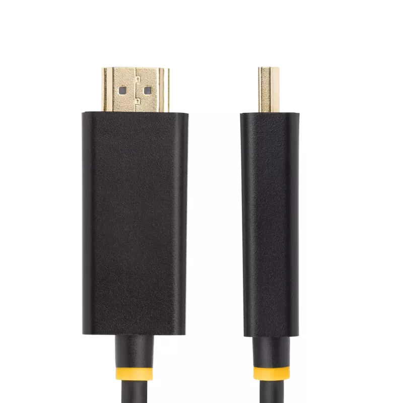 StarTech.com Cable adaptador DisplayPort a HDMI de 3 m, 4K 60Hz con HDR, DP a HDMI 2.0b, Convertidor de vídeo activo, DisplayPort de sobremesa a monitor HDMI