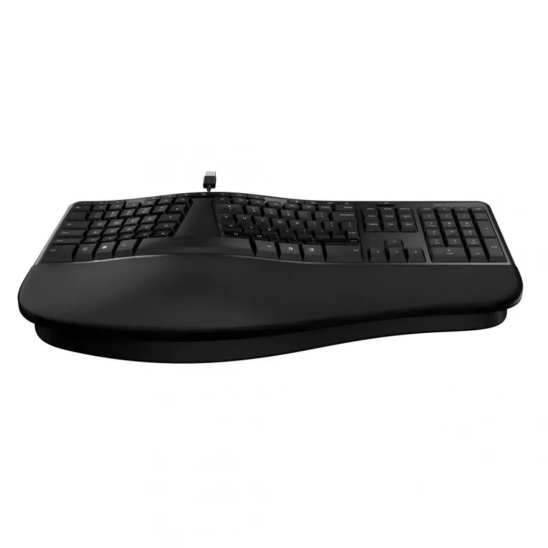 Incase Designed by Microsoft Teclado ergonómico Office USB QWERTY Negro