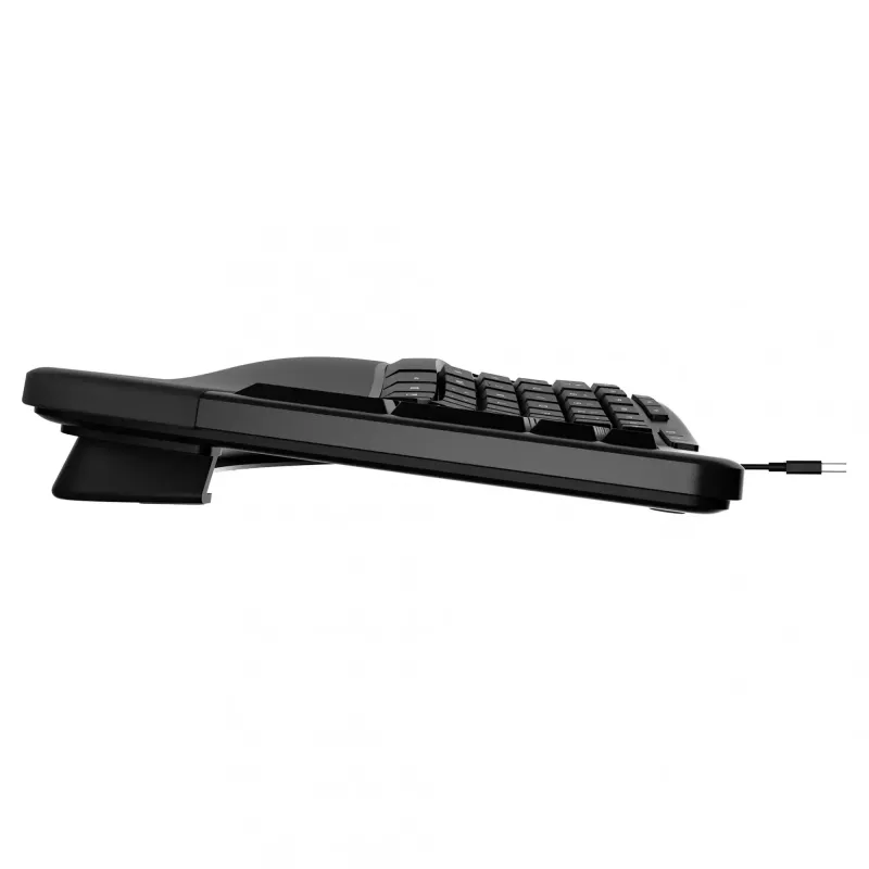Incase Designed by Microsoft Teclado ergonómico Office USB QWERTY Negro