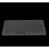 Rapoo UCK-6001 Teclado ultrafino con adaptador multipuerto USB-C 8 en 1, QWERTZ