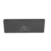 Rapoo UCK-6001 Teclado ultrafino con adaptador multipuerto USB-C 8 en 1, QWERTZ