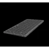Rapoo UCK-6001 Teclado ultrafino con adaptador multipuerto USB-C 8 en 1, QWERTZ