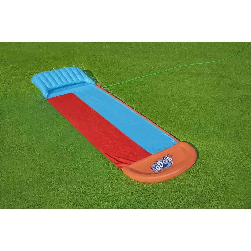 Bestway H2OGO! Tobogán acuático doble con rampa Tsunami Splash 4,88 m