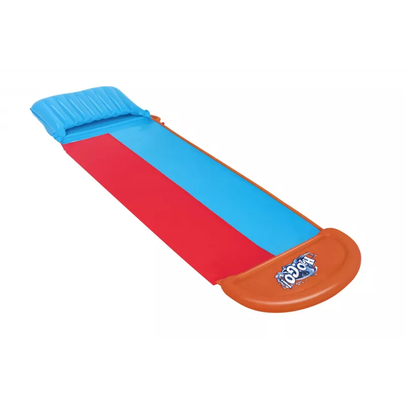 Bestway H2OGO! Tobogán acuático doble con rampa Tsunami Splash 4,88 m