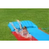 Bestway H2OGO! Tobogán acuático doble con rampa Tsunami Splash 4,88 m