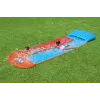 Bestway H2OGO! Tobogán acuático doble con rampa Tsunami Splash 4,88 m