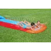 Bestway H2OGO! Tobogán acuático doble con rampa Tsunami Splash 4,88 m