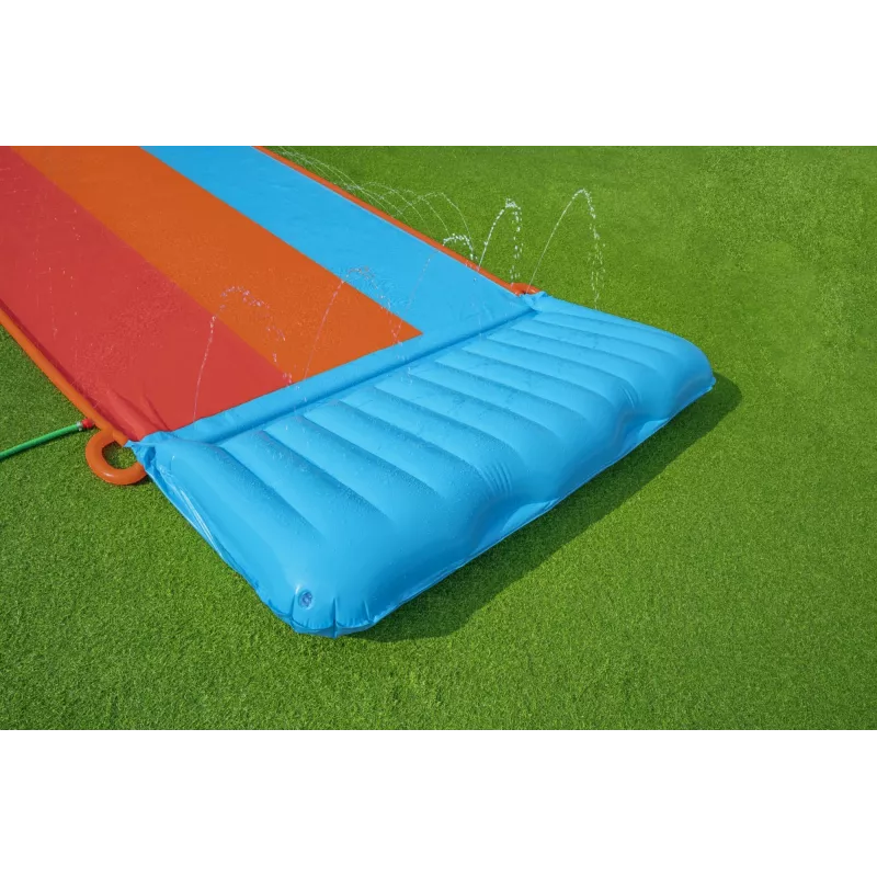 Bestway H2OGO! Tobogán triple con rampa Tsunami Splash 4,88 m
