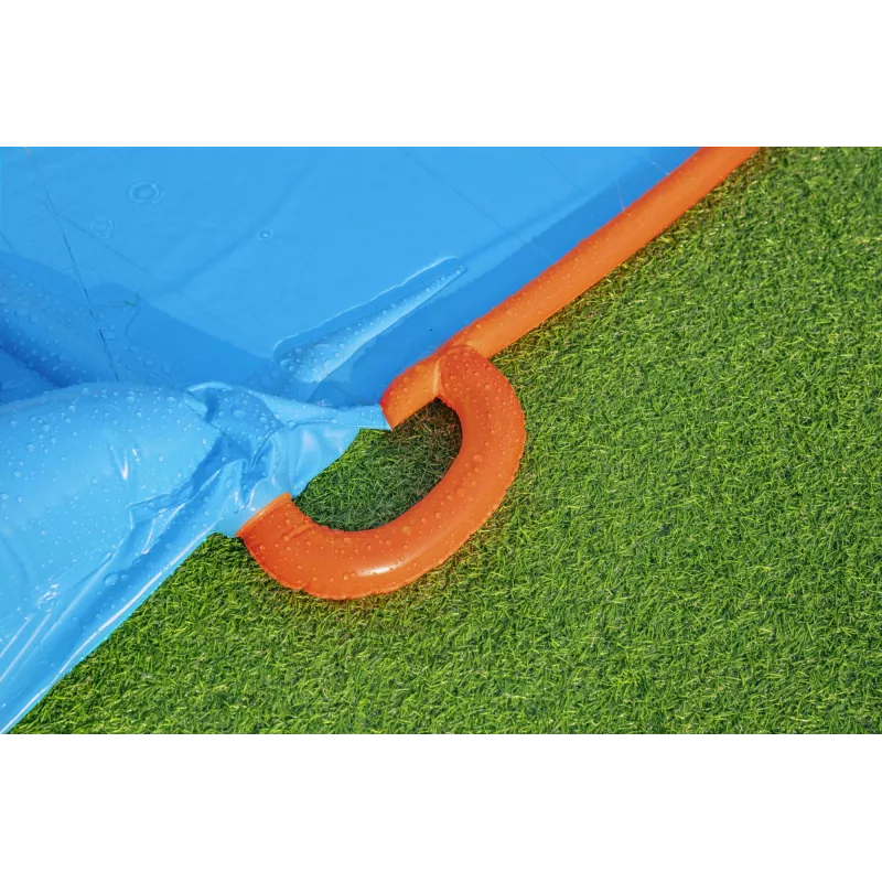 Bestway H2OGO! Tobogán triple con rampa Tsunami Splash 4,88 m