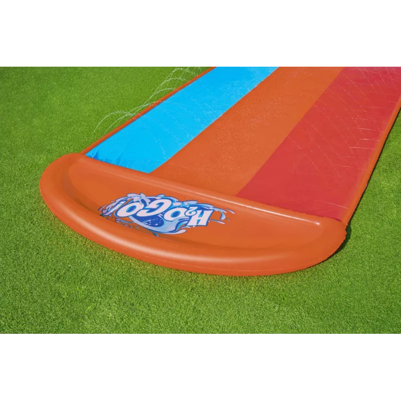 Bestway H2OGO! Tobogán triple con rampa Tsunami Splash 4,88 m