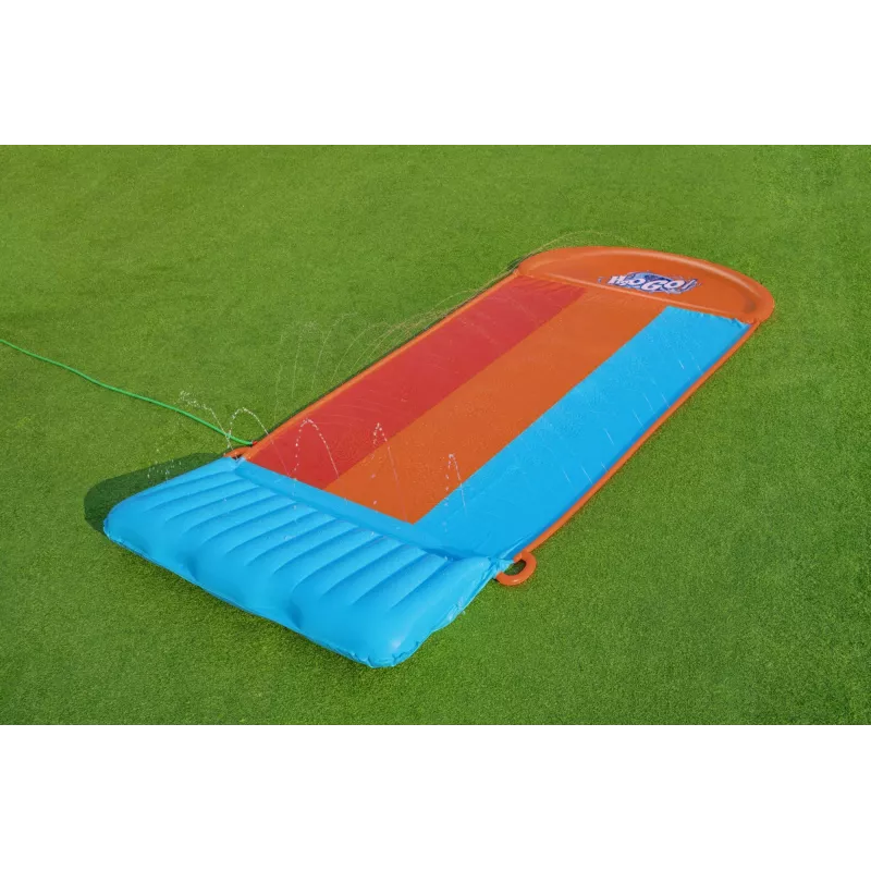 Bestway H2OGO! Tobogán triple con rampa Tsunami Splash 4,88 m