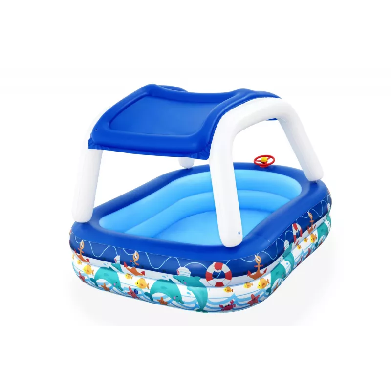Bestway Hydro-Force Rapid Rider II Flotador doble para río, Multicolor, Flotador, Estampado, Niño/Niña, 180 kg, 2 personas