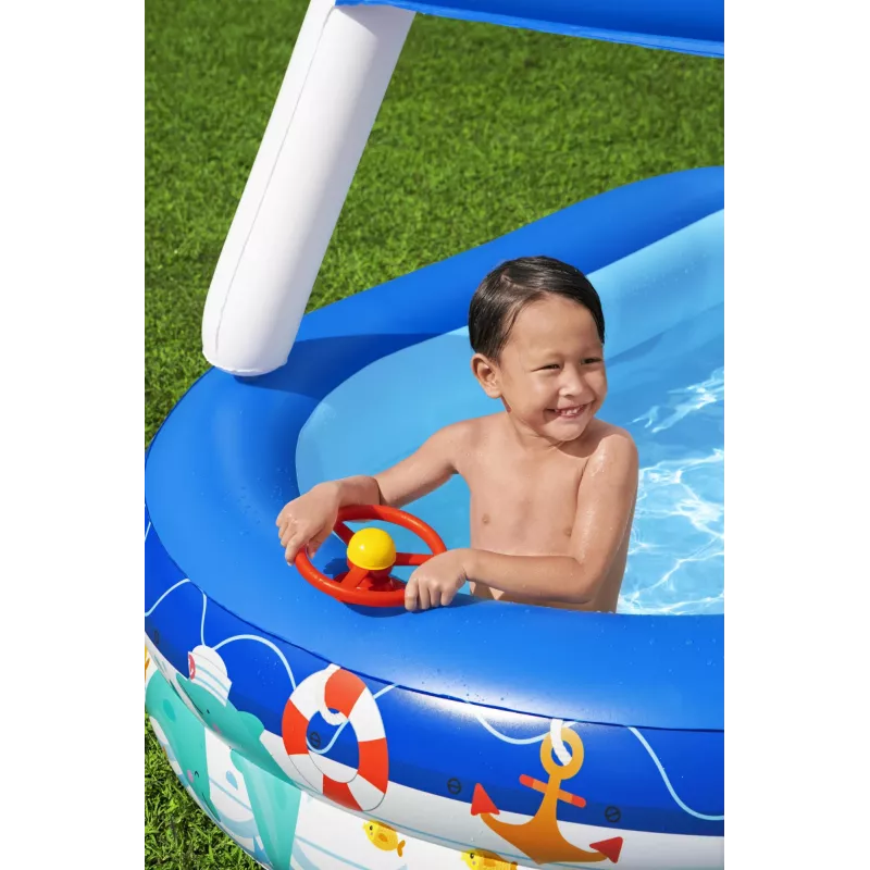 Bestway Hydro-Force Rapid Rider II Flotador doble para río, Multicolor, Flotador, Estampado, Niño/Niña, 180 kg, 2 personas