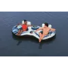 Bestway Hydro-Force Rapid Rider II flotador doble para río, multicolor, flotador, estampado, niño/niña, 180 kg, 2 personas