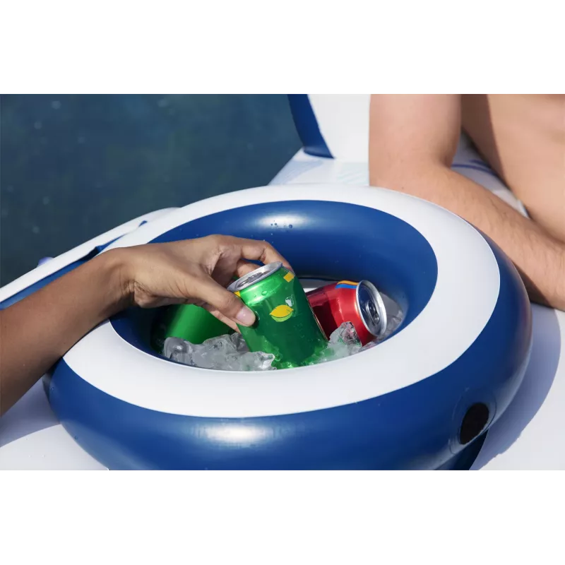 Bestway Hydro-Force Rapid Rider II flotador doble para río, multicolor, flotador, estampado, niño/niña, 180 kg, 2 personas