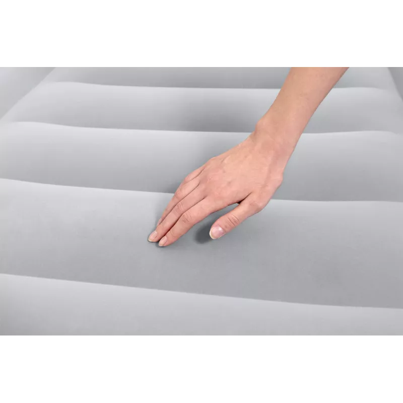 Bestway Tritech colchón de aire Twin con bomba AC integrada y revestimiento antimicrobiano 1,91 m x 97 cm x 51 cm