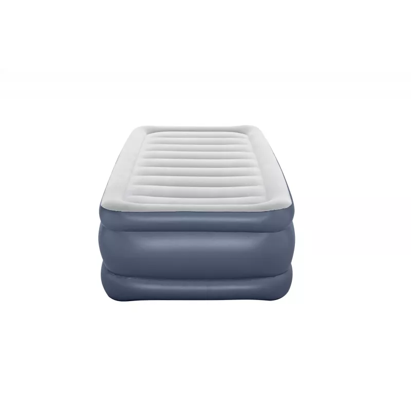 Bestway Tritech colchón de aire Twin con bomba AC integrada y revestimiento antimicrobiano 1,91 m x 97 cm x 51 cm