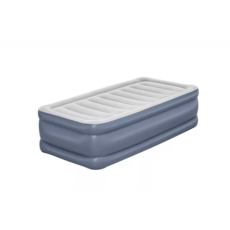 Bestway Tritech colchón de aire Twin con bomba AC integrada y revestimiento antimicrobiano 1,91 m x 97 cm x 51 cm