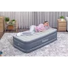 Bestway Tritech colchón de aire Twin con bomba AC integrada y revestimiento antimicrobiano 1,91 m x 97 cm x 51 cm