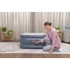 Bestway Tritech colchón de aire Twin con bomba AC integrada y revestimiento antimicrobiano 1,91 m x 97 cm x 51 cm