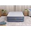 Bestway Tritech colchón de aire Queen con bomba AC integrada y revestimiento antimicrobiano 2,03 m x 1,52 m x 51 cm