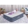 Bestway Tritech colchón de aire Queen con bomba AC integrada y revestimiento antimicrobiano 2,03 m x 1,52 m x 51 cm