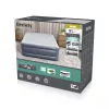 Bestway Tritech colchón de aire Queen con bomba AC integrada y revestimiento antimicrobiano 2,03 m x 1,52 m x 51 cm
