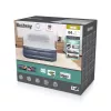 Colchón de aire Bestway Tritech SleekFlow con cabecera Queen, bomba AC integrada y recubrimiento antimicrobiano 2,26 m x 1,52 m x 84 cm