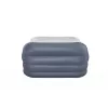 Colchón de aire Bestway Tritech SleekFlow con cabecera Queen, bomba AC integrada y recubrimiento antimicrobiano 2,26 m x 1,52 m x 84 cm