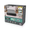 Bestway Tritech Colchón hinchable Queen con bomba AC integrada y recubrimiento antimicrobiano 2,03 m x 1,52 m x 46 cm