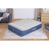 Bestway Tritech Cama hinchable Queen con bomba AC integrada y recubrimiento antimicrobiano 2,03 m x 1,52 m x 46 cm