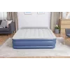 Bestway Tritech Cama hinchable Queen con bomba AC integrada y recubrimiento antimicrobiano 2,03 m x 1,52 m x 46 cm