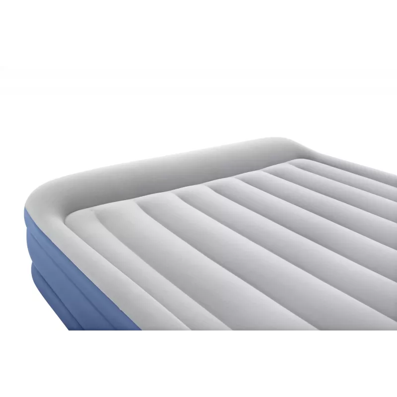 Bestway Tritech Cama hinchable Queen con bomba AC integrada y recubrimiento antimicrobiano 2,03 m x 1,52 m x 46 cm