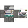 Bestway Tritech Cama hinchable Queen con bomba AC integrada y recubrimiento antimicrobiano 2,03 m x 1,52 m x 46 cm