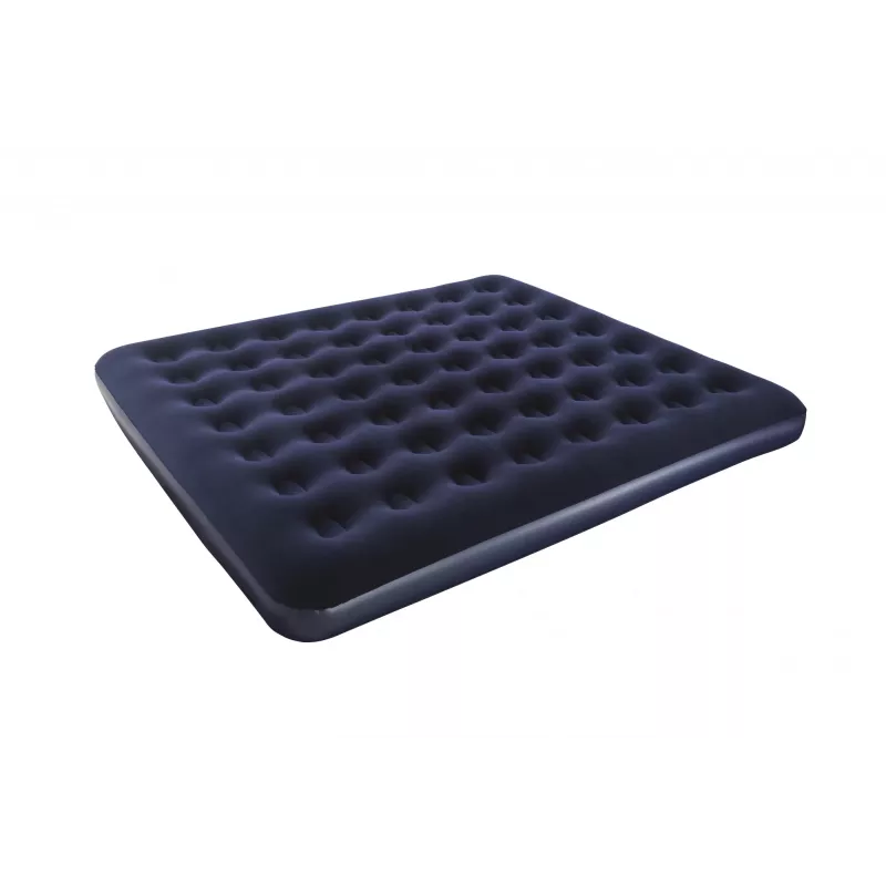 Bestway Flocked Airbed – King – 2,03 m x 1,83 m x 22 cm, Colchón doble