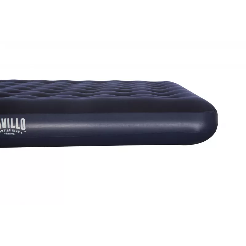 Bestway Flocked Airbed – King – 2,03 m x 1,83 m x 22 cm, Colchón doble