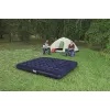 Bestway Flocked Airbed – King – 2,03 m x 1,83 m x 22 cm, Colchón doble