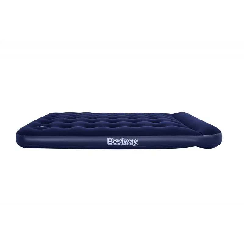 Bestway Colchón hinchable Full con bomba de pie integrada 1,91 m x 1,37 m x 28 cm