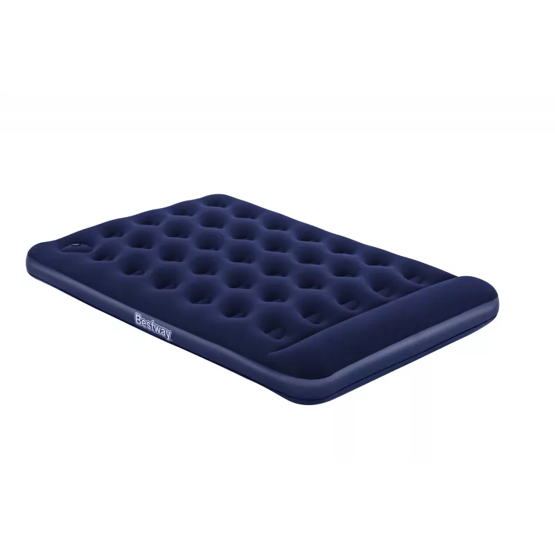 Bestway Colchón hinchable Full con bomba de pie integrada 1,91 m x 1,37 m x 28 cm