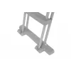 Bestway Flip & Lock Escalera para piscina desmontable 1,32 m, Escalera, Gris, Metal, Plástico, 150 kg, 4 peldaños, EN16582