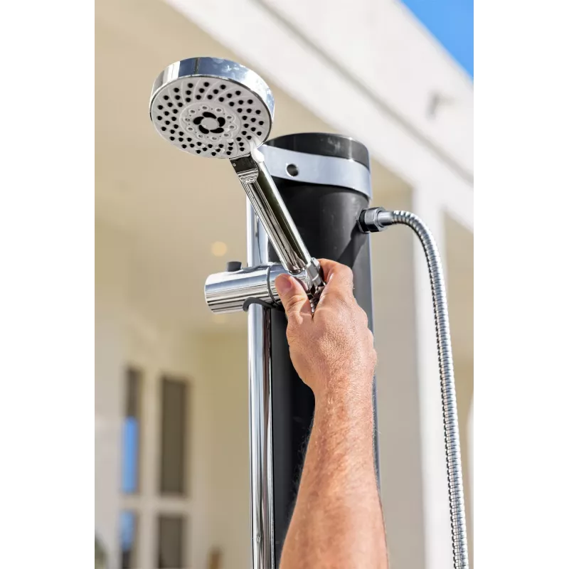 Bestway SolarFlow Ducha exterior 20 L, Autónoma, Negra, Metal, PVC, 20 L, EN1112, 620 mm