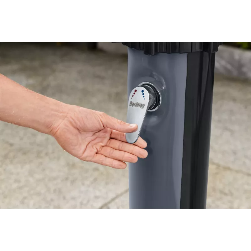 Bestway SolarFlow Ducha exterior 35 L, Autónoma, Negra, 35 L, EN1112, 620 mm, 620 mm