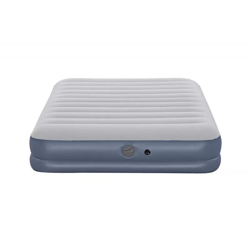 Bestway Tritech Colchón hinchable Queen con bomba recargable 2,03 m x 1,52 m x 36 cm