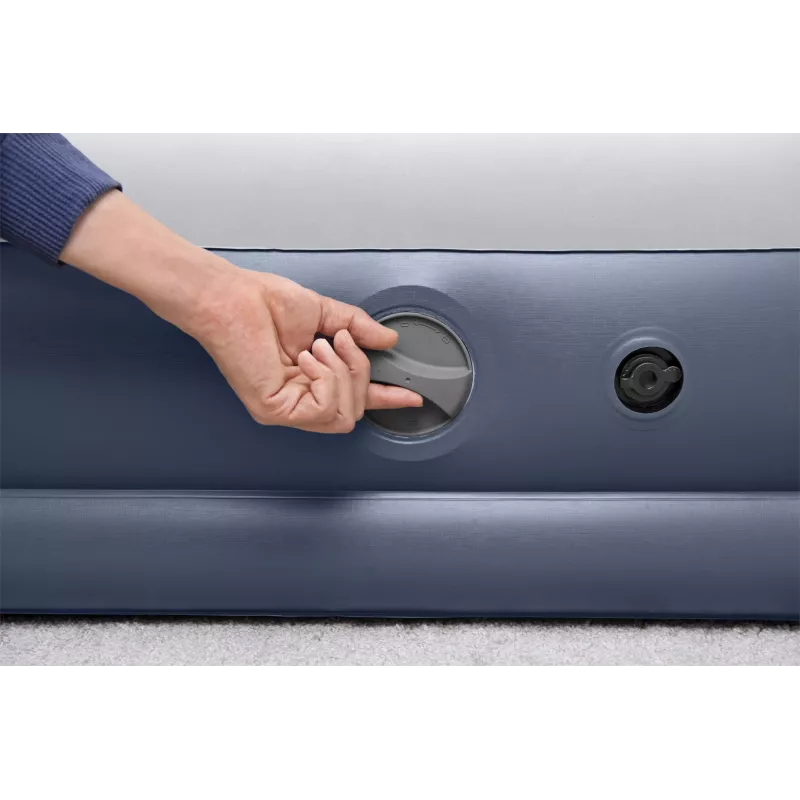 Bestway Tritech Colchón hinchable Queen con bomba recargable 2,03 m x 1,52 m x 36 cm