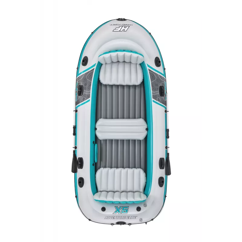 Bestway Hydro-Force Adventure Elite X5 Set de balsa hinchable 3,64 m