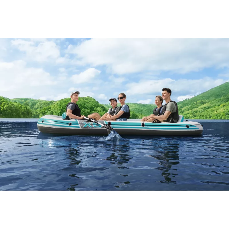 Bestway Hydro-Force Adventure Elite X5 Set de balsa hinchable 3,64 m