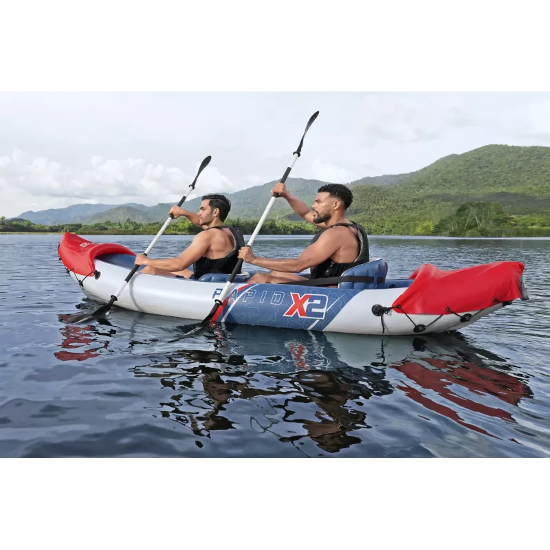 Bestway Hydro Force Rapid X2 Set de kayak hinchable para 2 personas 3,21 m