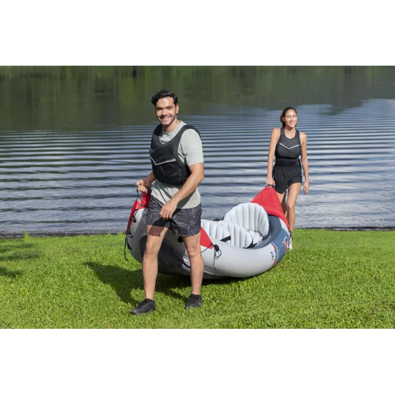Bestway Hydro Force Rapid X3 Set de kayak hinchable para 3 personas 3,81 m
