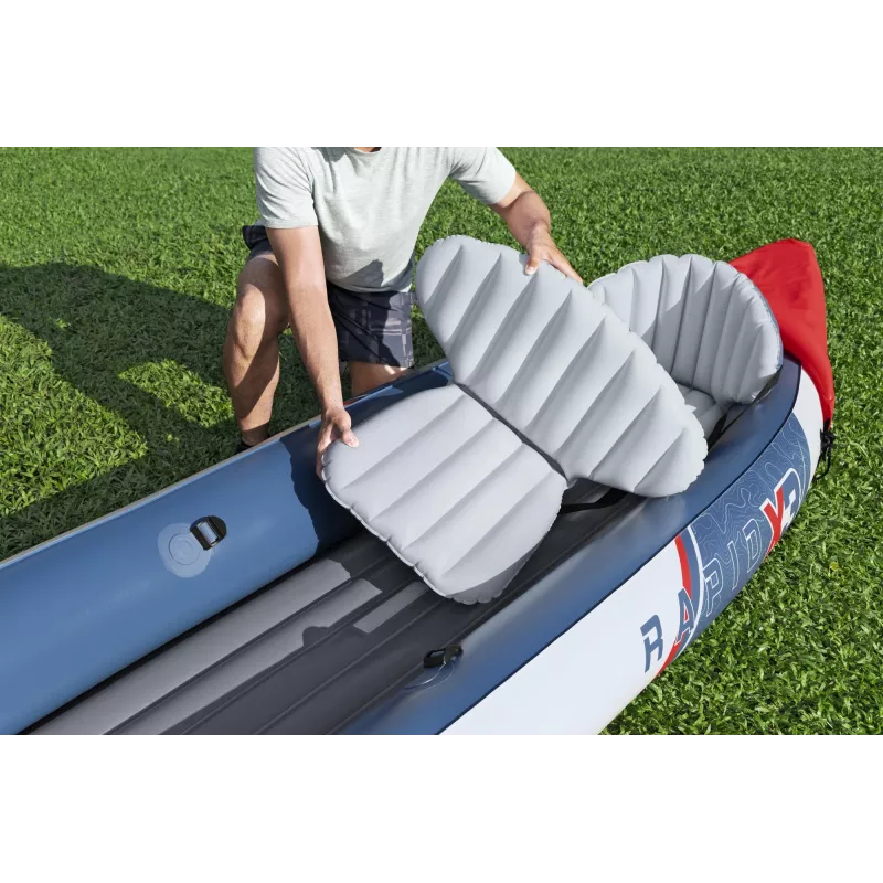 Bestway Hydro Force Rapid X3 Set de kayak hinchable para 3 personas 3,81 m