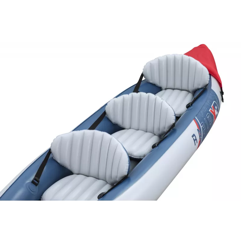 Bestway Hydro Force Rapid X3 Set de kayak hinchable para 3 personas 3,81 m